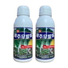 농사이야기 배추무밭에 500ml 2병세트 김장 배추 무우 전용 비료 붕사 비료 복합, 2개