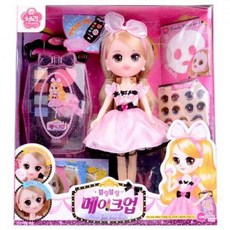 [M&Y Toys] 원앤원 체리 블링블링 메이크업94743 조카 생일 선물 어린이집 유치원 교재 교구, 단일상품(WKX5758)