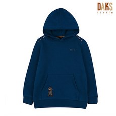 닥스리틀 그래픽 기모 후드티 DOW10TH22M BU