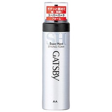 GATSBY 強黏造型慕絲, 185g, 1瓶