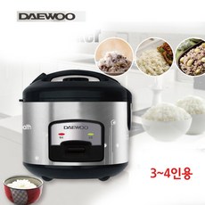 대우 미니밥솥 2인 3인용 소형 4인용 자취 쿠쿠, 필수선택, dec-k700