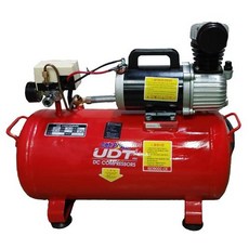 DC컴프레서 UDT DC0108 용도 차량용 DC24V사용 중량 17 L 510 비고 인입선800mm부착 및 용접집게 탱크용량 에어생산량 142 회전수 700 H 400 W 190 1대 590 5524