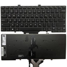 Dell Latitude 5400 7410 마우스 포인트 스틱 포함 미국 및 라틴 백라이트 키보드 0RN86F 0Y1F5W PK132E2B2, 02 US NO Point, 1개