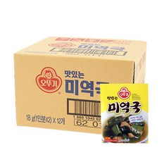 오뚜기 미역국18g(12개), 12개