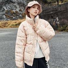 INS 드랜드 디자인 감각 남성 인싸템 빅 털넥 플패딩 저고리