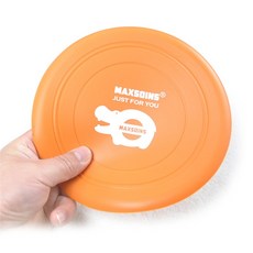 MAX SOS 인 스타 그램 메케 실리콘 PE 스포츠 플라이트 다트 칩 인간 용 스포츠 플라이트 플라스틱 플라이트 휴대용 여행 용 소프트 실리카겔 오렌지 지름 17.5cm 초 소프트