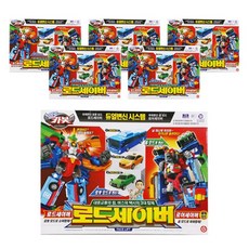 헬로카봇 로드세이버 변신로봇, 혼합색상, 6개