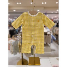 (밍크뮤10) 23SS HK(YE)체크과일7부내의 (33170054060)