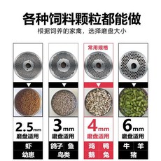 25MM 사파리 원 캇터칼날 과립기 맷돌 물고기 식량 전용 체판 등 칼마 스틱사료 150 형 둥근 구멍, 300 형-L2 5