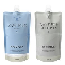 웰라 웨이브 플렉스 1제 2제 각 500ml 스트레이트 파마약, 1개