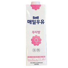 매일 우유 무지방 0 후레쉬팩, 900ml, 3개