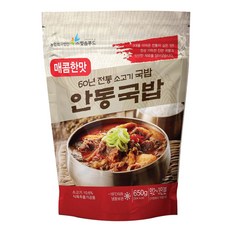 빛솜푸드 안동국밥 650g, 1개