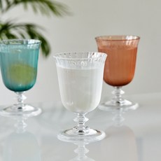 모던하우스 아웃라인 아크릴 고블렛컵 260ml 클리어