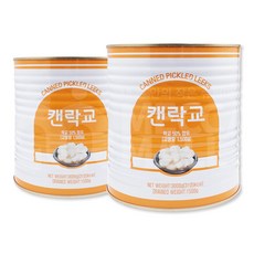 (메카몰) 이엔 락교, 3kg, 2개