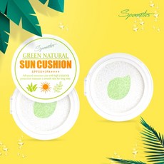 스포메틱스 그린네츄럴 선쿠션 15g (본품+리필), 본품15g + 리필15g