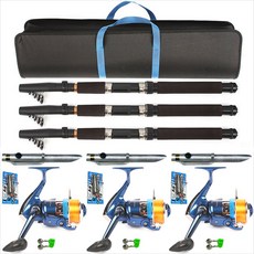 은성릴대 3볼릴 19종릴낚시세트/릴대3대+릴3개/낚시대