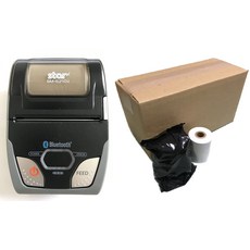 SM-S210i 스타 정밀 모바일 프린터 대응 감열 롤지 20권 세트 로지크로 서멀