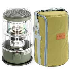 파세코 캠핑 난로 알파인그린 + 기본가방 세트, CAMP-10 SUNSET(알파인그린)