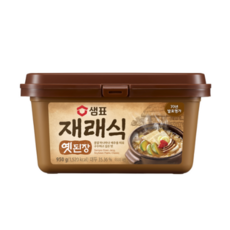 [샘표] 재래식옛된장 950g 1개, 4개