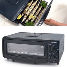 DAEWOO 오븐형 생선구이기 1300W 상하2중열선 3단필터 생선그릴, 단일상품