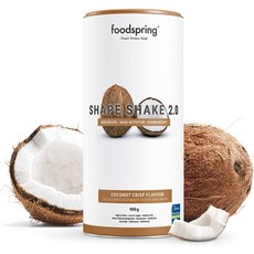foodspring 푸드스프링 쉐이프 쉐이크 코코넛 프로틴 파우더 900g, 1개