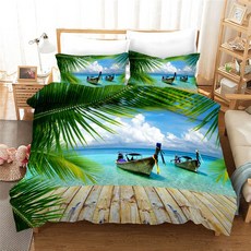 바다풍경침대커버