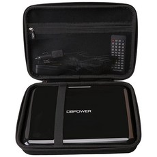 Aproca 하드 여행용 보관 케이스 가방 DBPOWER 11.5인치 12인치 휴대용 DVD 플레이어용, 1개