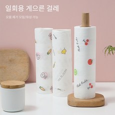 다용도 게으름뱅이청소포 건습 겸용 일회용 수세미 일회용 물걸레청소포 키친페이퍼 20X20, [퓨어 화이트] 20X20X42개