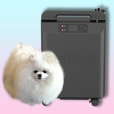 [사은품증정] 강아지 산소발생기 P2-O5E 킹온 가정용 /아크릴산소방+산소호흡기/저소음, 1세트, 15.8kg