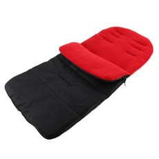 유모차 침낭 따뜻한 다목적 풋머프 배넷저고리 담요 블랙, Red, 1개