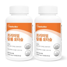 프리미엄 칼륨 포타슘, 2개, 120정