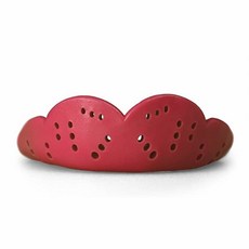 SISU Mouth Guards Max NextGen 2.4mm Custom Fit Sports Mouthguard for Youth Adults 시주 마우스 가드 맥스 넥스트젠 커스텀 핏 스포츠 마우스가드 폴 유스 어덜트, 빨강