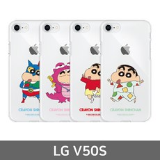 80 다루JJ / LG V50S 짱구 심플 투명젤리케이스 V510 짱구케이스 전기종대응 디자인케이스 BAR형