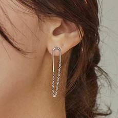 클립체인귀걸이