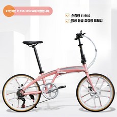 바이크스시티 접이식 자전거 미니벨로 알루미늄 경량 20/22인치