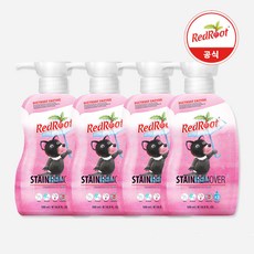 레드루트 유아 아기 얼룩제거제 500ml 4개 순한 유기농 식물유래