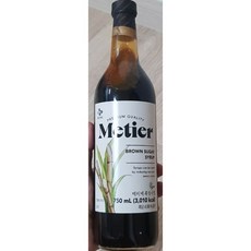 메티에 흑당시럽, 750g, 750ml, 5개