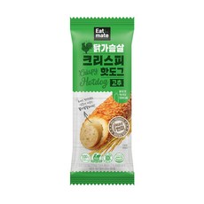 [랭킹닭컴] 잇메이트 닭가슴살 크리스피 핫도그 고추 100g(1팩), 100g, 1개