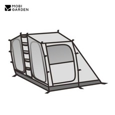 MOBI GARDEN 모비가든 캠핑 터널텐트 LS4 넓은 공간 차양 비막 블랙 46인용, 4) Inner Tent
