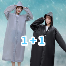 ORoDo 캠핑 EVA우비 고급 판쵸우의 1+1 다회용 대만