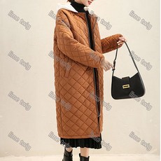 lime twig 여자 퀼팅 후드 롱 패딩 너는 나의 영광 패딩 패딩 코트 NO.452