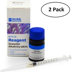 Hanna Instruments Two Pack HI772-26 (HI755-26) Alkalinity Checker Reagent for 50 tests null, 1