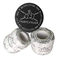 FAUSTCATCHER 2X 역도& 후크그립 테이프 - 셀프 접착제 - 신축성& 탄력 FAUS, 상세내용참조