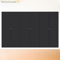 LG하우시스 냉장고 리폼 그레이 시트지 인테리어필름 모음, 12. 블랙 ECES22