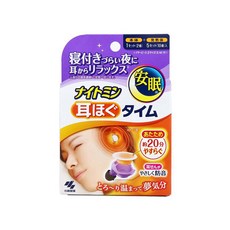 코바야시제약 나이트민 온열 귀마개 5회분, 1개