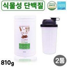 곡물맛 그레인 카제인 곡물 단백질 프로틴 파우더 쉐이크 마이 비건 건강단백질 완전단백질 균형 합성 아침 자기전 간식 베지테리안 채식주의자 식물성 BCAA 아미노산 류신 ISP 보충제 특집 식약청 인증, 2통, 810g