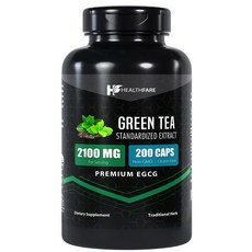 Healthfare 그린커피빈 2100mg 베지캡슐 200정, 1개