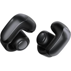 New Bose Ultra Open Earbuds(오픈 오디오 기술 포함) Open Ear Wireless Earbuds(오픈 이어 무선 이어 버드) 최대 48시간 배터리 수명, Black