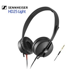 젠하이저 헤드폰 HD25 Light 모니터링 헤드폰(밀페형)/ SENNHEISER HD25 라이트/ 정품, HD25 LIGHT(블랙)