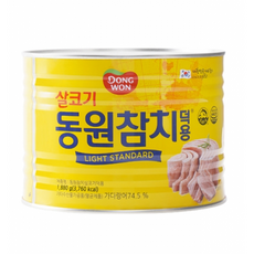 동원참치 살코기 덕용 라이트 스탠다드, 1880g, 7개